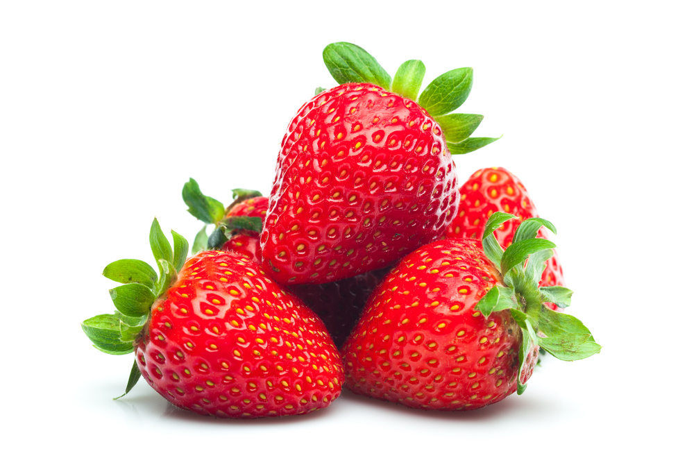 Pile of Fresh Strawberries