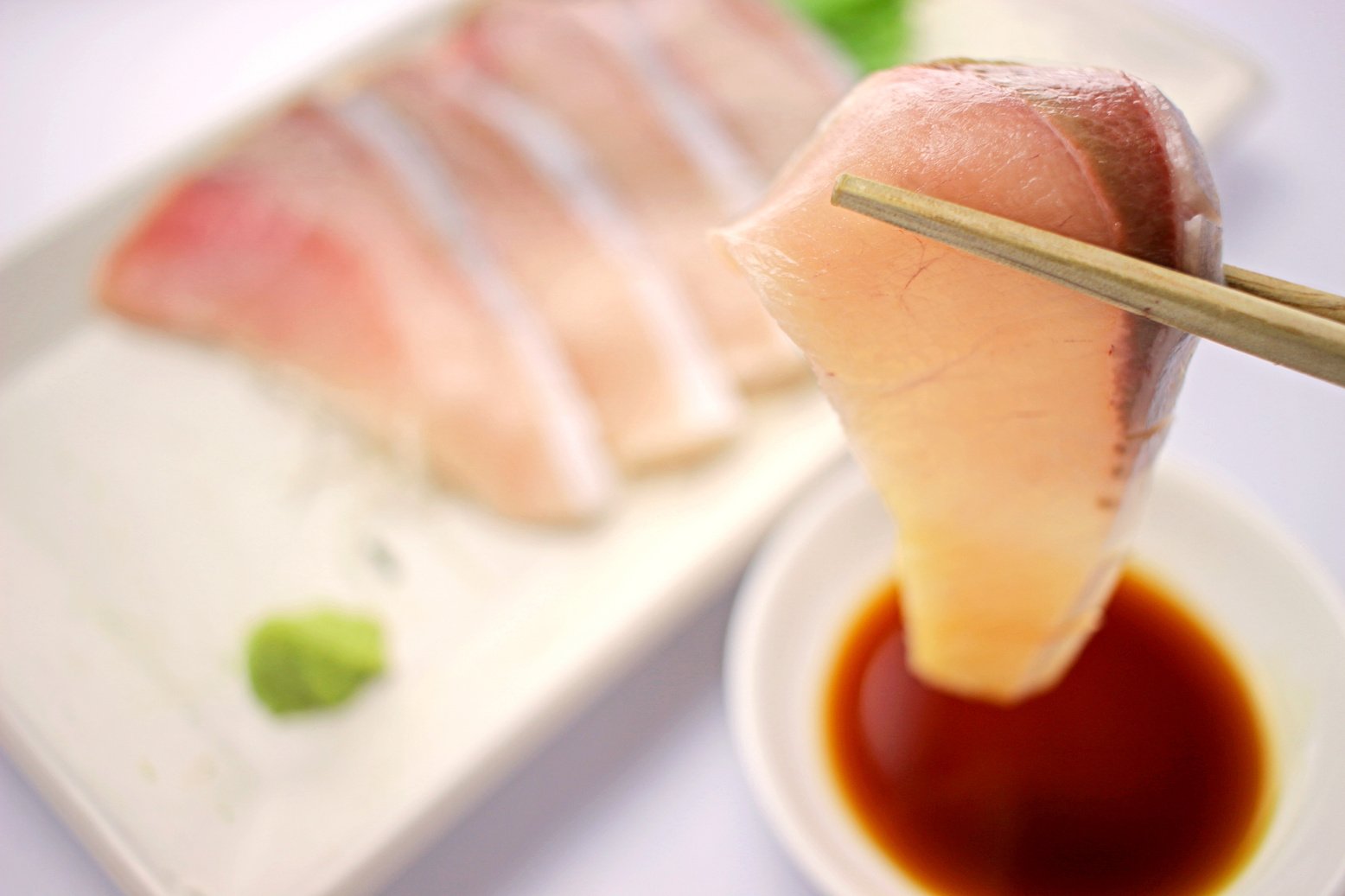 Yellowtail sashimi