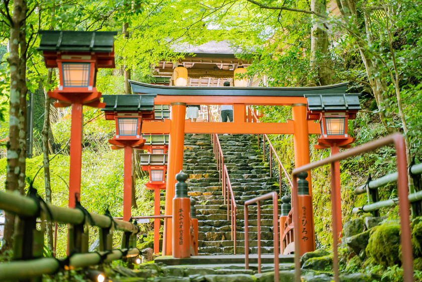 Kifune Shrine in Kyoto Japan