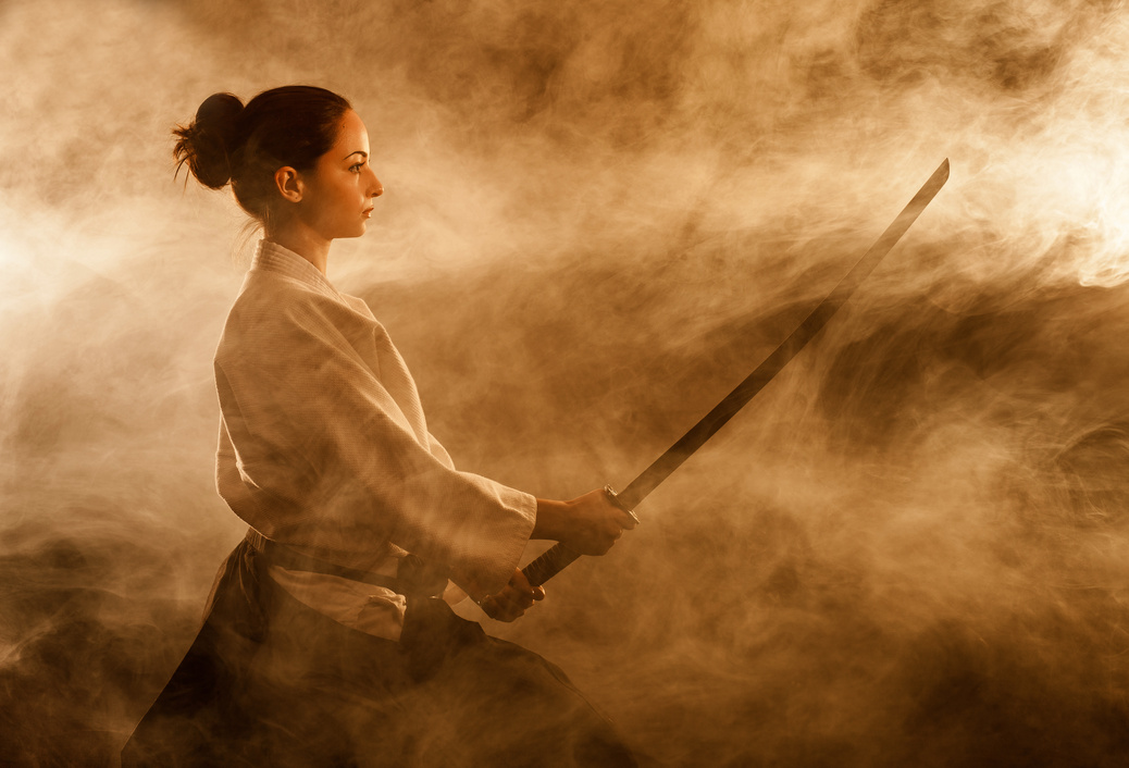 Aikido woman